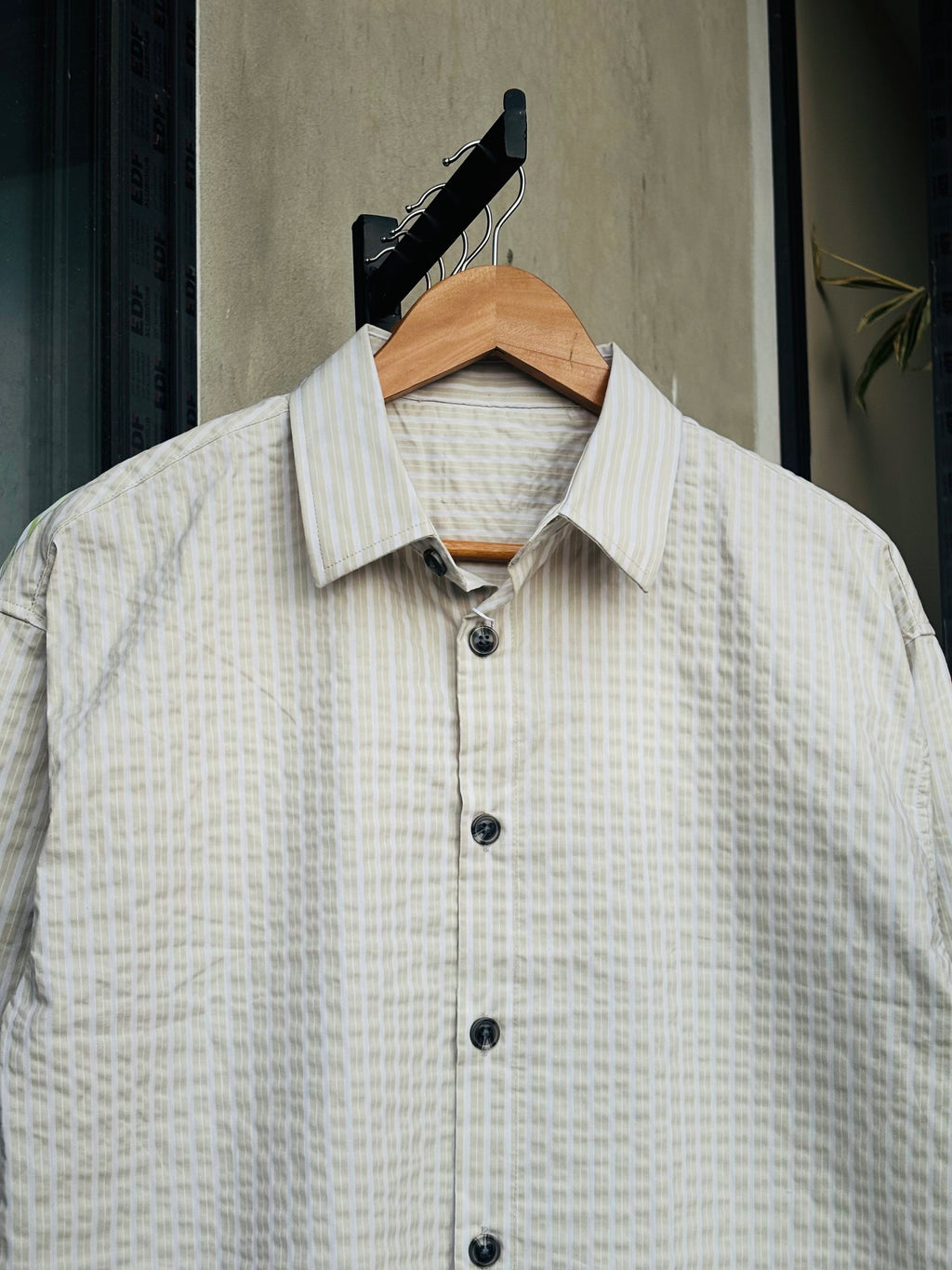Finipiq Oatline Boxy Shirt.🍃