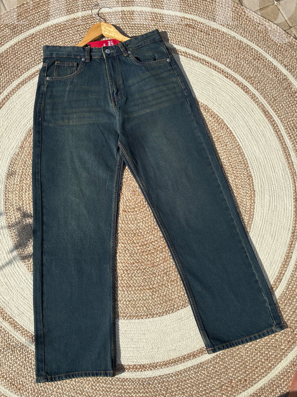 Timeless Finipiq Vintage Indigo  semi-baggy denim.🍃