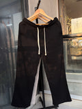 Finipiq (Black) Flow Baggy Linen Pant.🍃