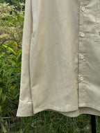 Finipiq (Off-White) Fancy Linen Boxy shirt.🍃