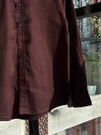 FINIPIQ Signature (Coffee) Oxford Shirt.🍂