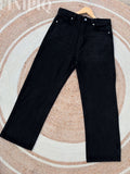 Finipiq 100% Export (Jet black Wash) semi-baggy denim.🍃