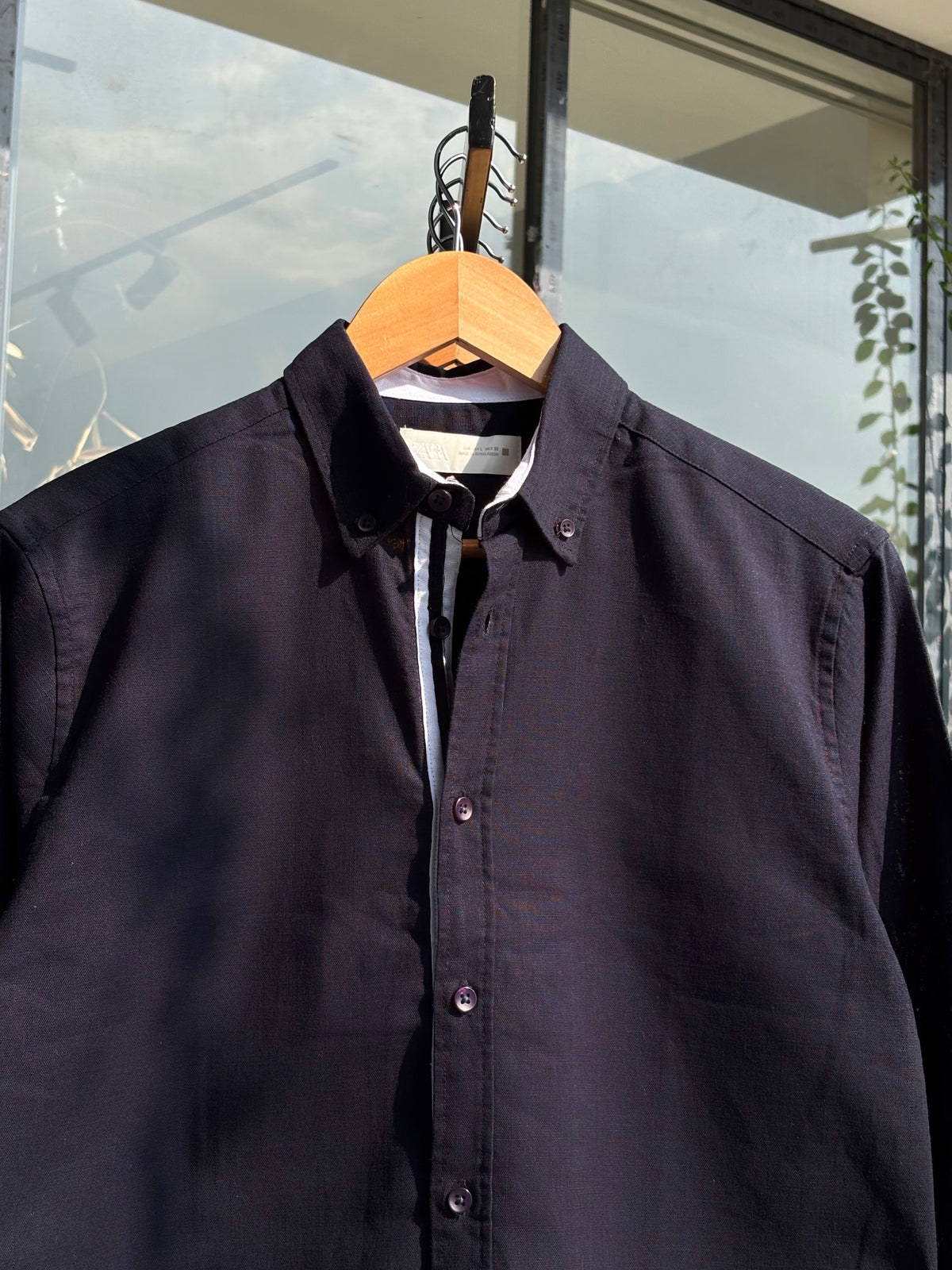 FINIPIQ Signature (Navy Blue) Oxford Shirt.🍂