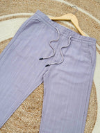 Finipiq- Export Quality Regular fit (Grey) Linen pant.