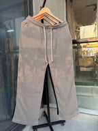 Finipiq (Light gray) Flow Baggy Linen Pant.🍃