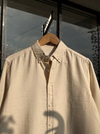 FINIPIQ Classic Striped (Off white) Shirt.🍂