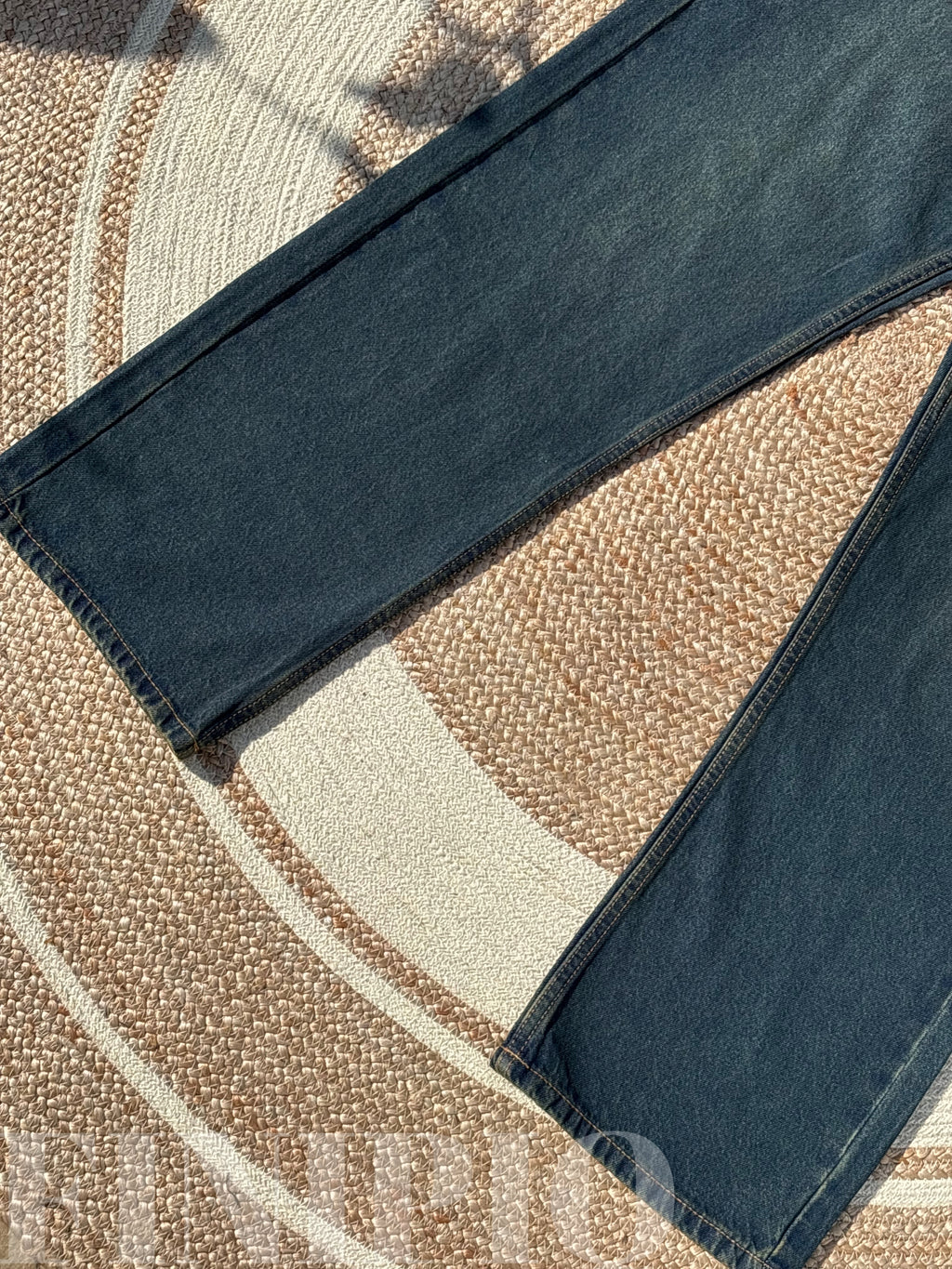 Timeless Finipiq Vintage Indigo  semi-baggy denim.🍃