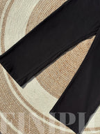 Timeless Finipiq Jet Black semi-baggy denim.🍃