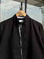 FINIPIQ Signature (Black) Oxford Shirt.🍂