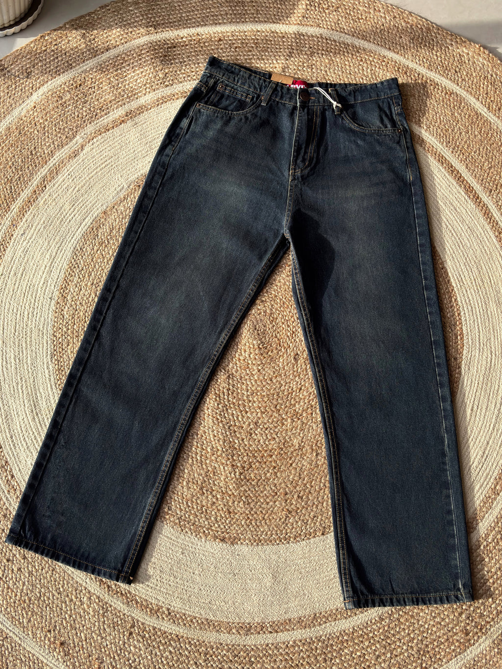 Finipiq 100% Export (Vintage Indigo) semi-baggy denim.🍃