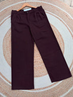 Finipiq Baggy Coffee Linen Pant.🍃