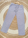 Finipiq- Export Quality Regular fit (Grey) Linen pant.