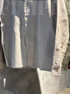 Espresso Sand Beige Linen Boxy shirt.