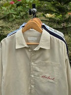 Finipiq (Off-White) Fancy Linen Boxy shirt.🍃