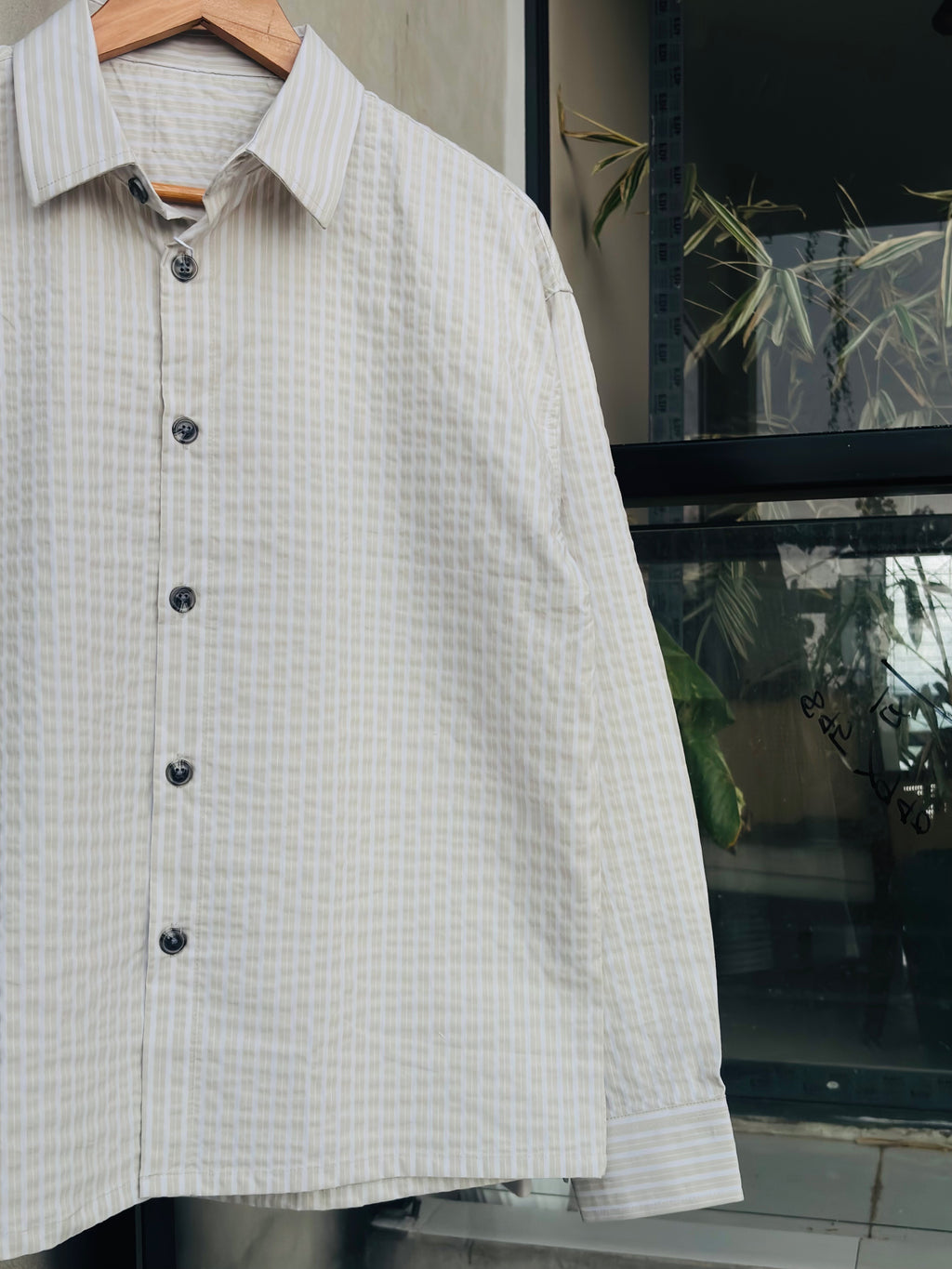 Finipiq Oatline Boxy Shirt.🍃