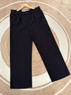 Finipiq Baggy Black Linen Pant.🍃