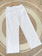 Finipiq Baggy White Linen Pant.🍃