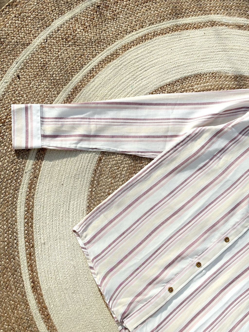 Finipiq Blush Stripe Full Sleeve.