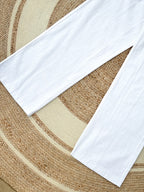 Finipiq Baggy White Linen Pant.🍃