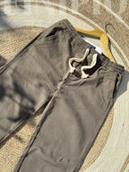 Timeless Finipiq Semi-Baggy Olive Drift Gabardine Trouser.🍃