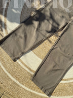 Timeless Finipiq Semi-Baggy Olive Drift Gabardine Trouser.🍃