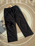 Timeless Finipiq Semi-Baggy Black Drift Gabardine Trouser.🍃