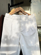 Finipiq Baggy (White) Linen Pant.🍃
