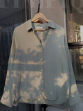 FINIPIQ (Sage olive) Sunday Oversized Shirt.🍃